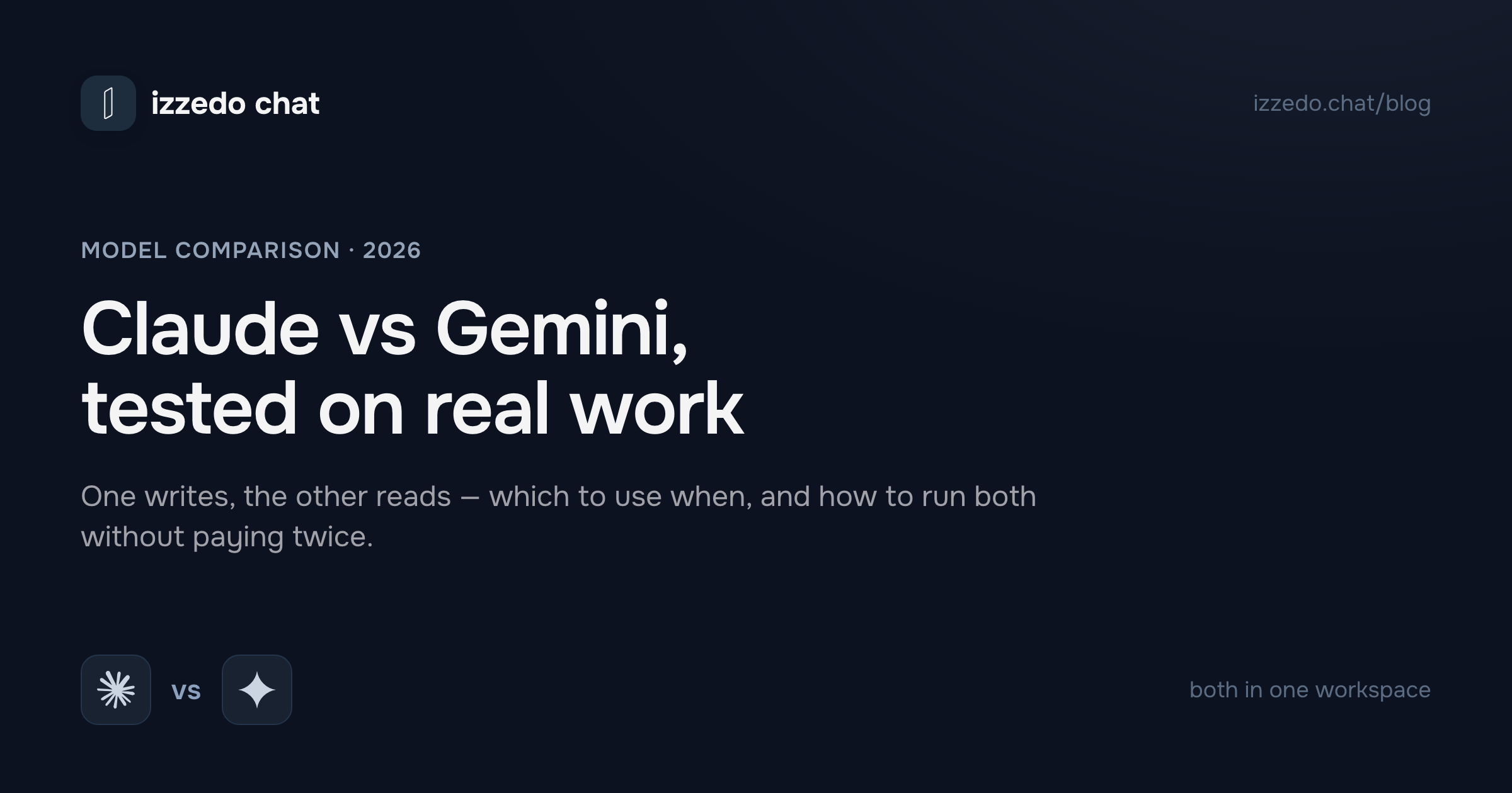 Claude vs Gemini in 2026: I Tested Both on Real Work, Not Benchmarks