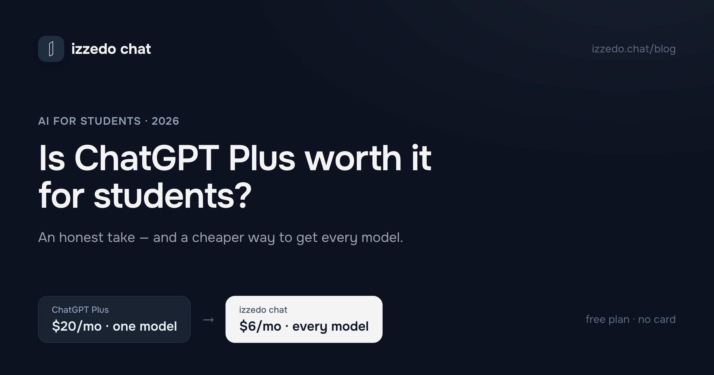 Is ChatGPT Plus Worth It for Students in 2026? An Honest Take